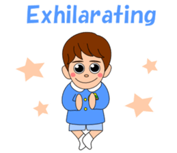 Conversation with boy English sticker #5392541