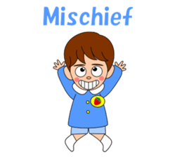 Conversation with boy English sticker #5392544