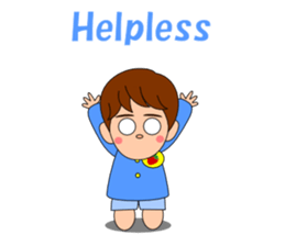 Conversation with boy English sticker #5392549