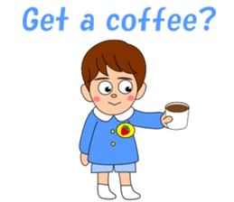 Conversation with boy English sticker #5392550