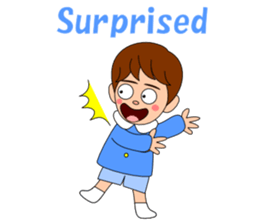 Conversation with boy English sticker #5392552