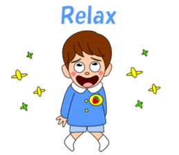 Conversation with boy English sticker #5392553