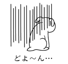 Kurita-kun (the dog) sticker #5392654