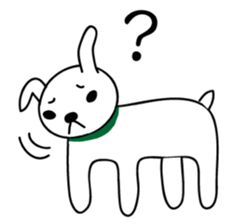 Kurita-kun (the dog) sticker #5392662