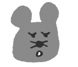 fickle mouse sticker #5393416