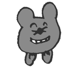 fickle mouse sticker #5393422