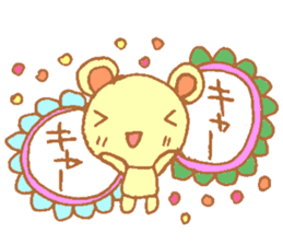 It looks like a bear. sticker #5393780