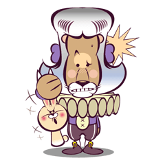 Duke Lion & Funny Rabbit