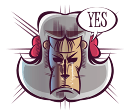 Duke Lion & Funny Rabbit sticker #5394243