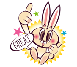 Duke Lion & Funny Rabbit sticker #5394245