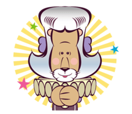 Duke Lion & Funny Rabbit sticker #5394249