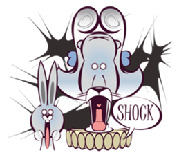 Duke Lion & Funny Rabbit sticker #5394253