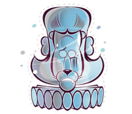 Duke Lion & Funny Rabbit sticker #5394254