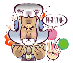 Duke Lion & Funny Rabbit sticker #5394261
