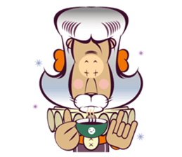 Duke Lion & Funny Rabbit sticker #5394266