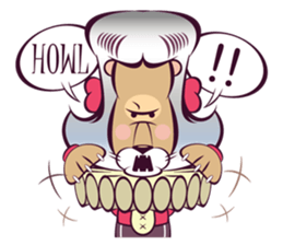 Duke Lion & Funny Rabbit sticker #5394268