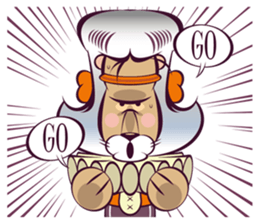 Duke Lion & Funny Rabbit sticker #5394271