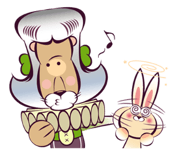 Duke Lion & Funny Rabbit sticker #5394272