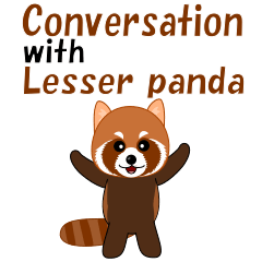 Conversation with lesser panda English