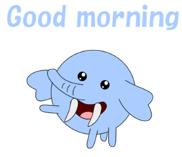 Conversation in loose elephant English sticker #5395286