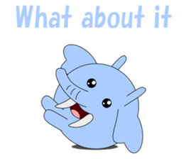 Conversation in loose elephant English sticker #5395303