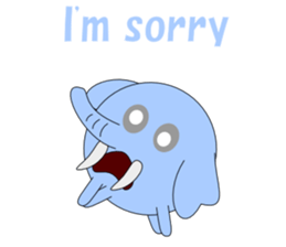 Conversation in loose elephant English sticker #5395308