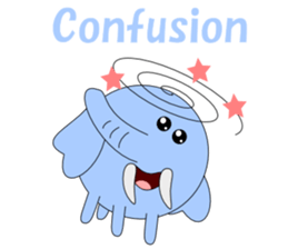 Conversation in loose elephant English sticker #5395311