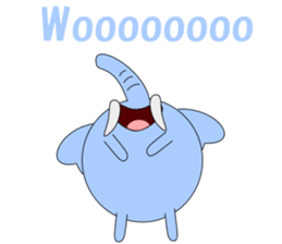 Conversation in loose elephant English sticker #5395317