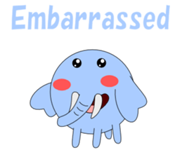 Conversation in loose elephant English sticker #5395318