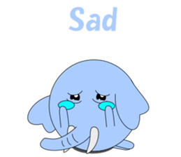 Conversation in loose elephant English sticker #5395320