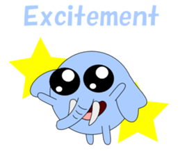 Conversation in loose elephant English sticker #5395322