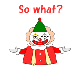 Loose clown sticker #5395604