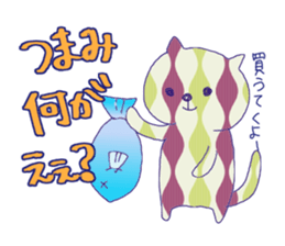 Retro Nyanko's ask Sticker sticker #5396065