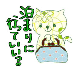 Retro Nyanko's ask Sticker sticker #5396066