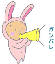 Rabbit baby sticker #5396102