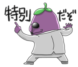 Dandy eggplant sticker #5396190