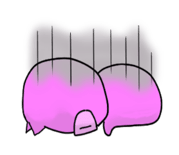 A cat prince and pleasant friends sticker #5396593