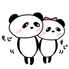 Love Pandas sticker #5396827