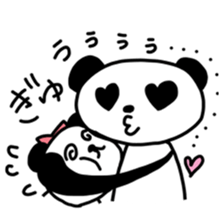 Love Pandas sticker #5396832