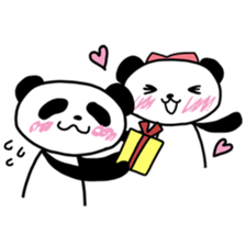 Love Pandas sticker #5396839