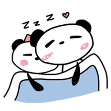 Love Pandas sticker #5396843