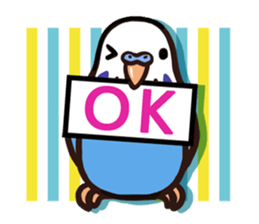 Budgerigars4 sticker #5397845