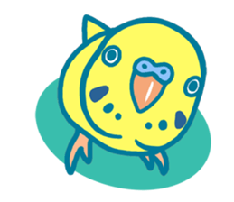 Budgerigars4 sticker #5397855