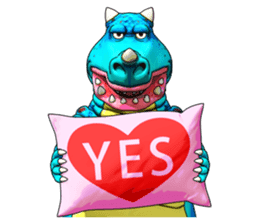 Jumbo Monster GOMERA sticker #5398046