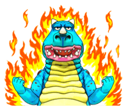 Jumbo Monster GOMERA sticker #5398067