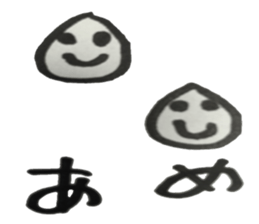 5-year-old wrote face sticker #5398463