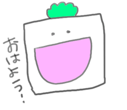 smiley circle square triangle sticker #5398764