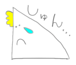 smiley circle square triangle sticker #5398774