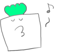 smiley circle square triangle sticker #5398798