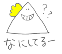 smiley circle square triangle sticker #5398800